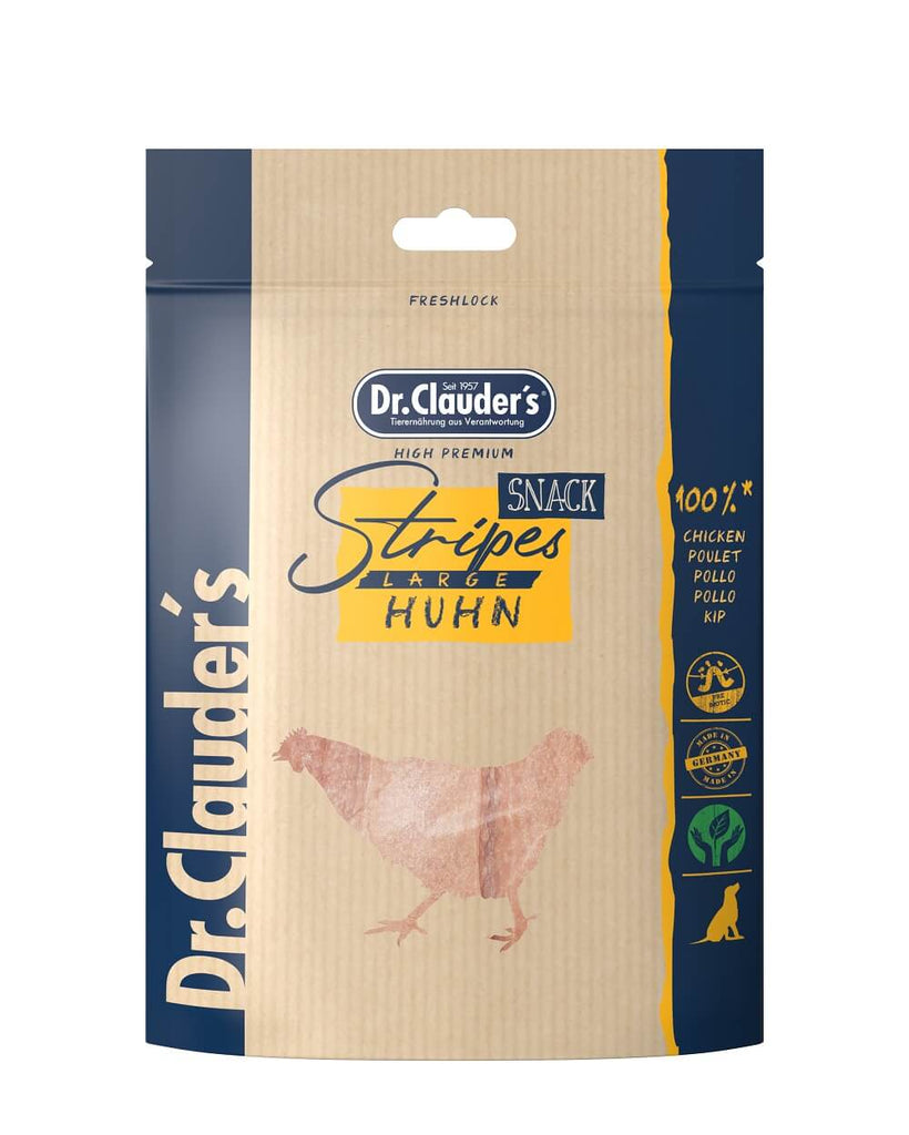 Dr.Clauder´s Stripes Snack Huhn Large 1