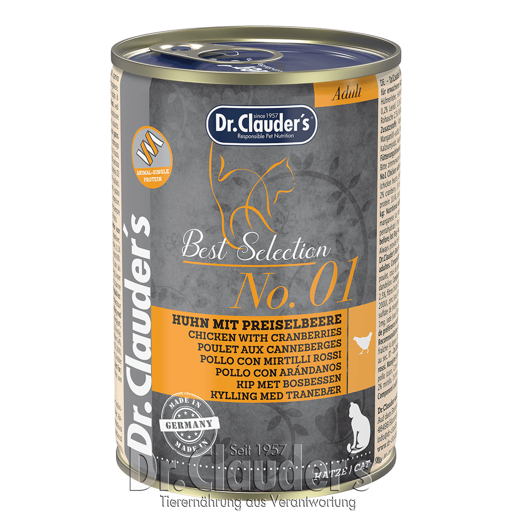 Dr.Clauder's Best Selection Adult No1 Huhn mit Preiselbeeren 2