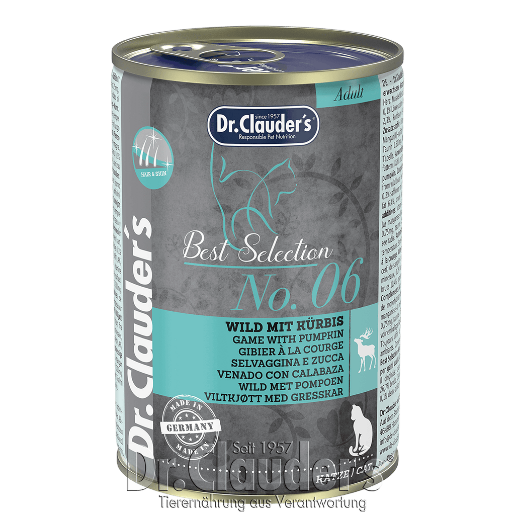 Dr.Clauder's Best Selection No6 Wild mit Kürbis 2