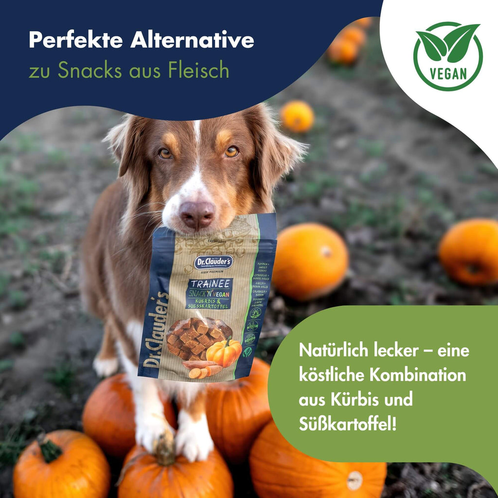Dr.Clauder´s Trainee Snack Vegan Kürbis & Süßkartoffel 9