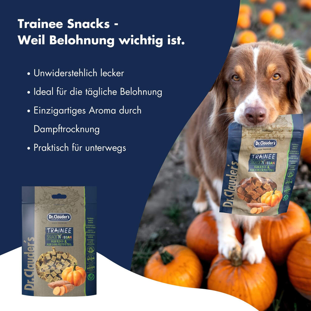 Dr.Clauder´s Trainee Snack Vegan Kürbis & Süßkartoffel 11