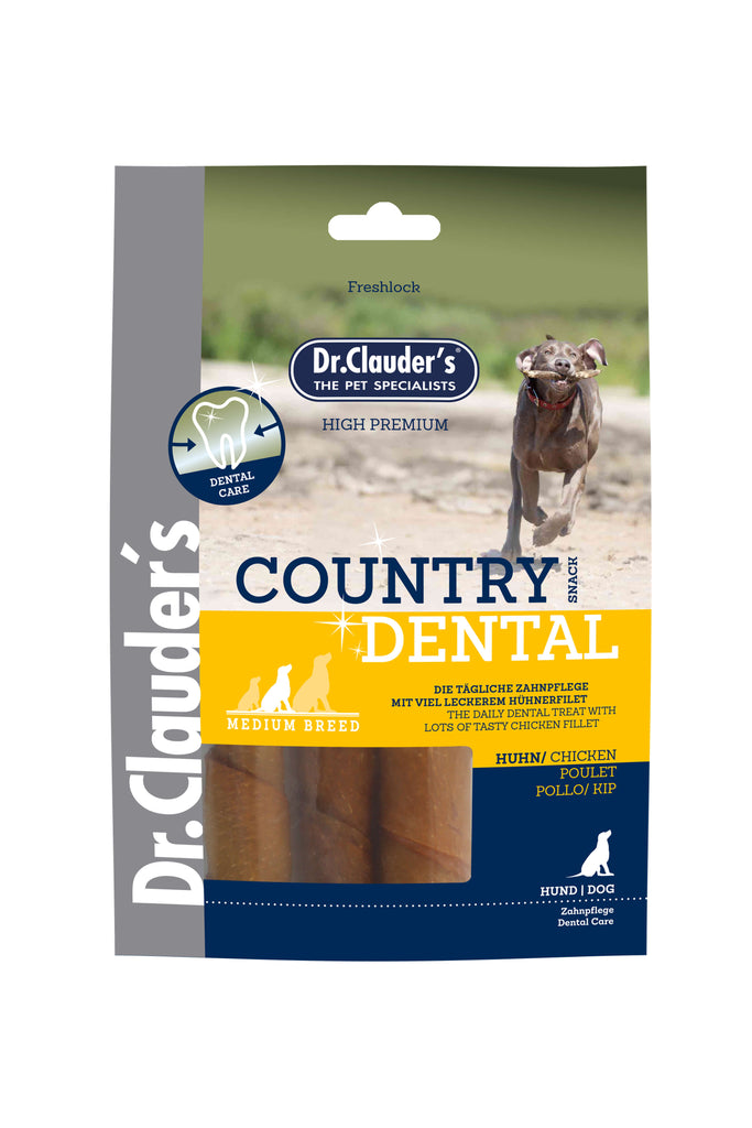 Dr.Clauder´s Country Dental Snack Huhn - Medium Breed 3