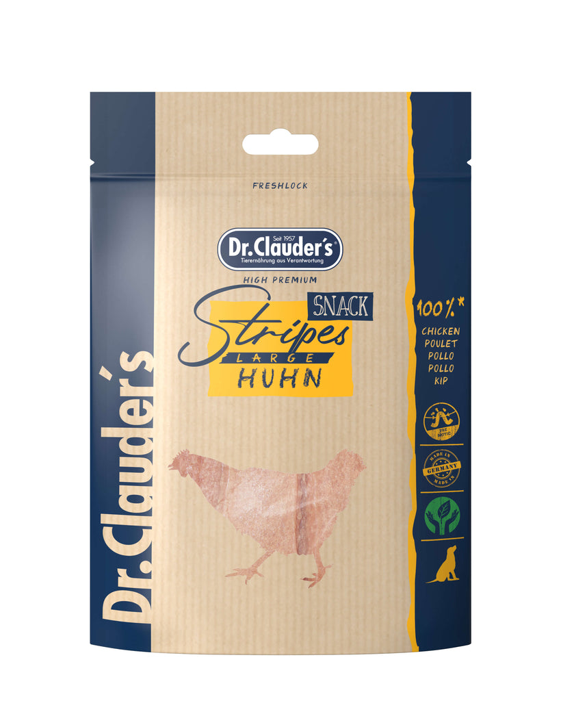 Dr.Clauder´s Stripes Snack Huhn Large 3