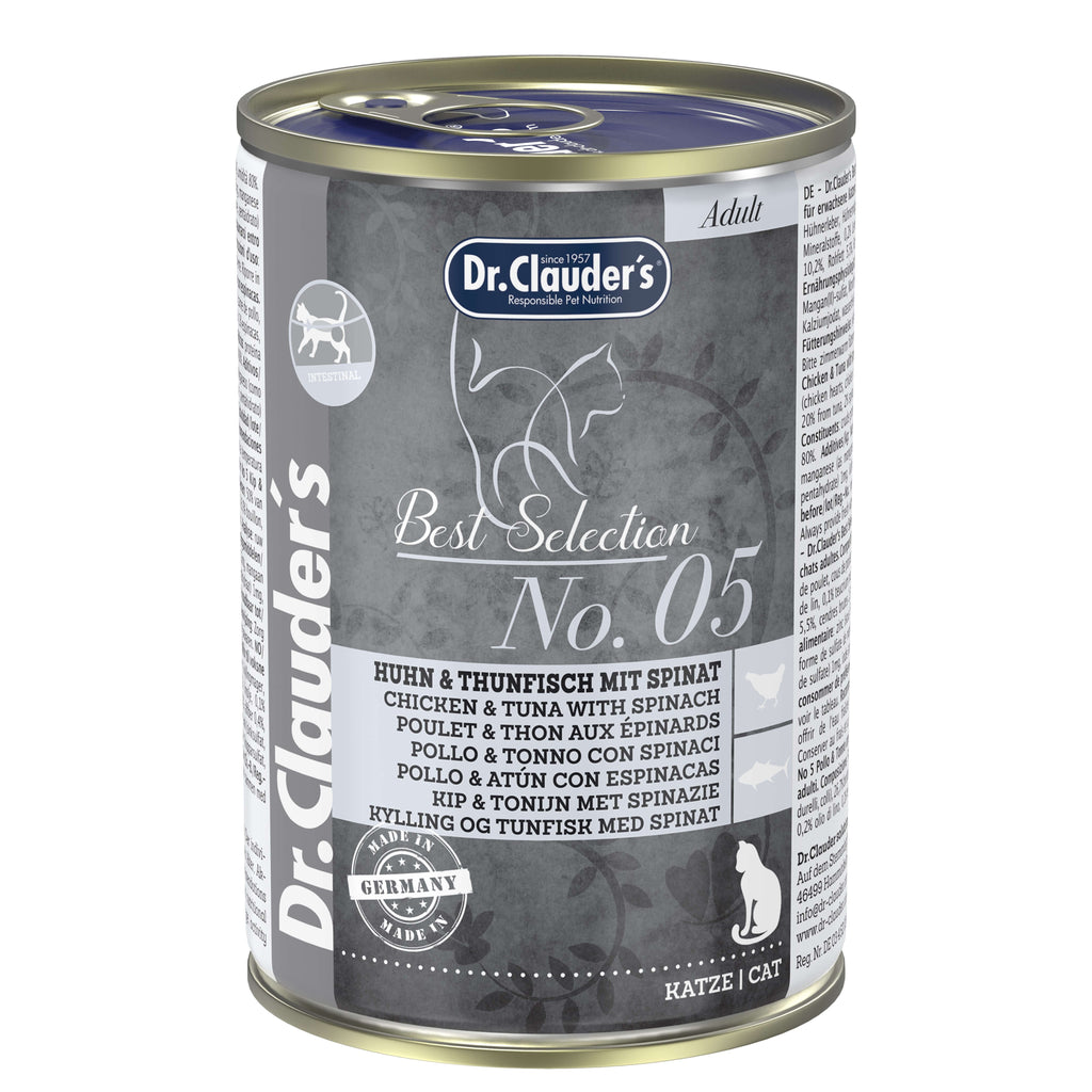 Dr.Clauder's Best Selection No5 Huhn & Thunfisch mit Spinat 3