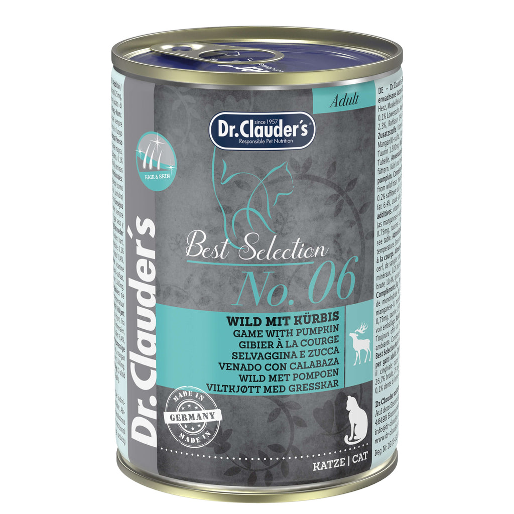 Dr.Clauder's Best Selection No6 Wild mit Kürbis 3
