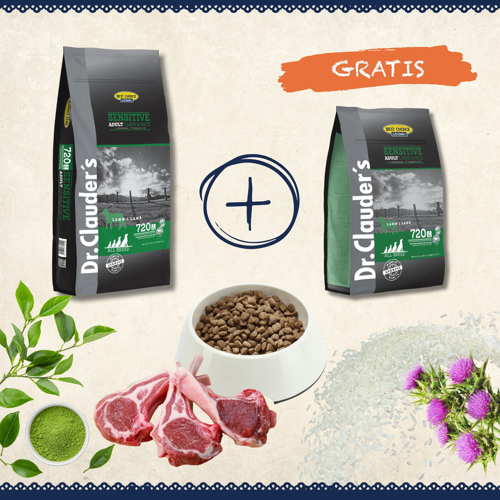 Vorteilspaket Best Choice Adult Lamm & Reis 2