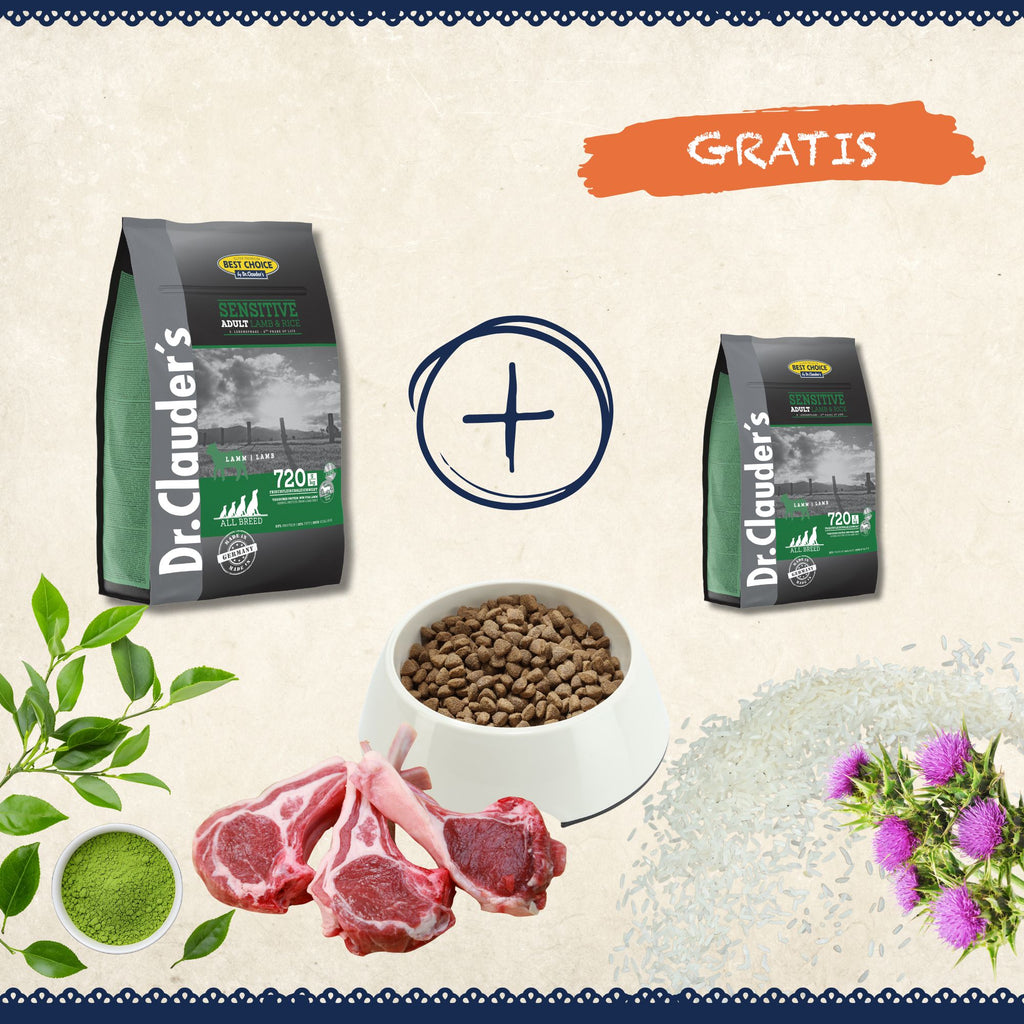 Kennenlernbundle Best Choice Adult Lamm & Reis 2