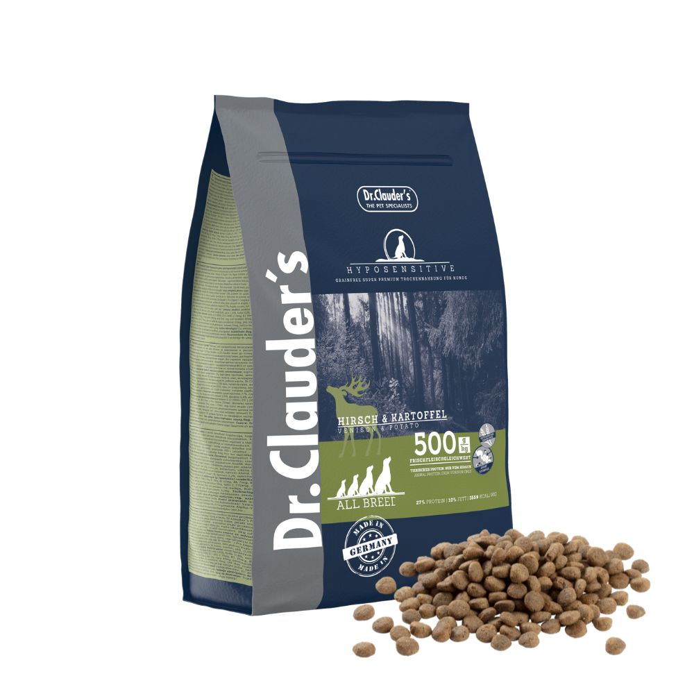Hyposensitive Hirsch & Kartoffel  Dr.Clauder solutions for pets GmbH