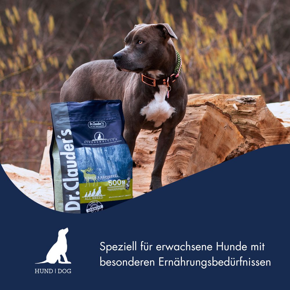 Hyposensitive Hirsch & Kartoffel – Dr.Clauder solutions for pets GmbH