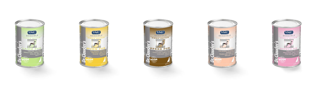 Nassfutter fr sensible Hunde | Selected Meat Sensible Pur  Dr.Clauder  solutions for pets GmbH