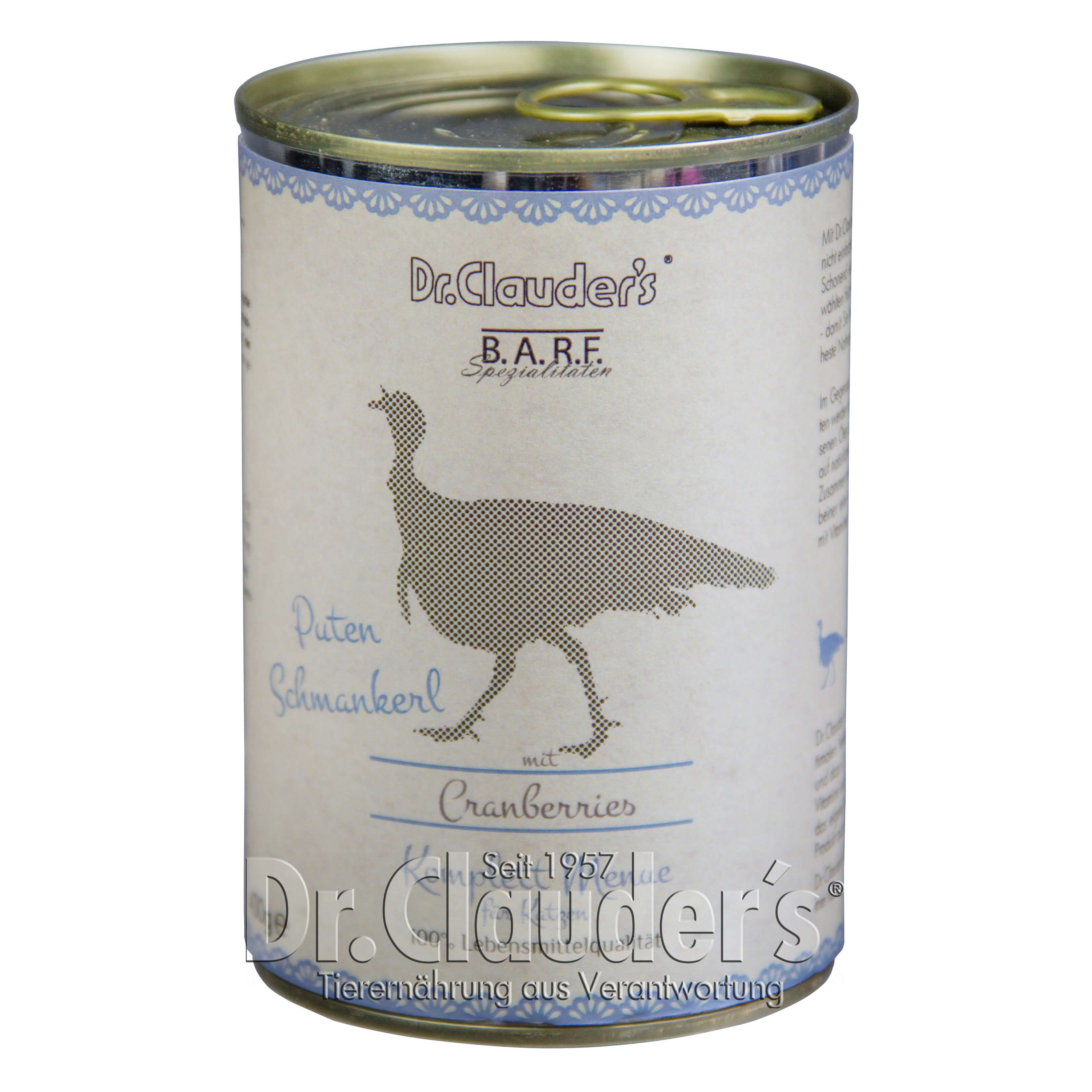 Dr.Clauder's B.A.R.F. Complete Menu Turkey Delicacies