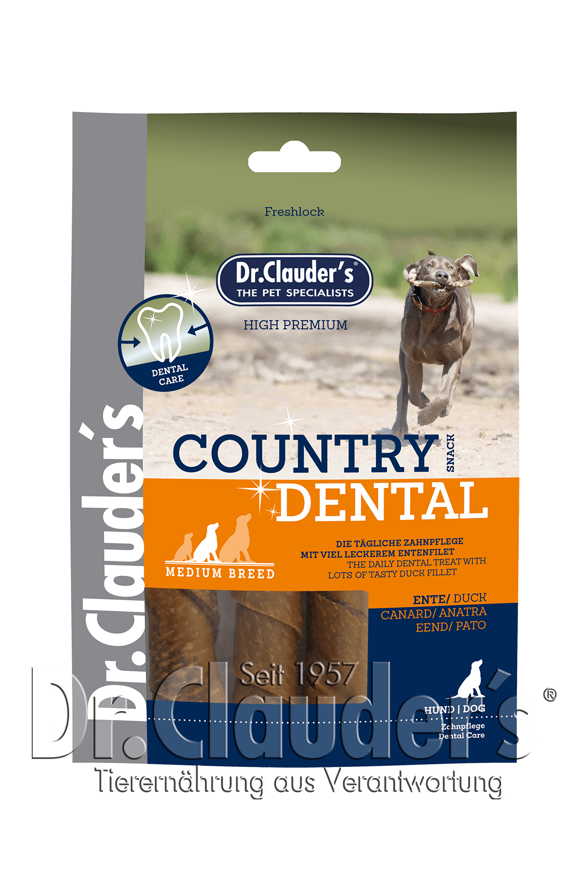 Dr.Clauder´s Country Dental Snack Ente - Medium Breed