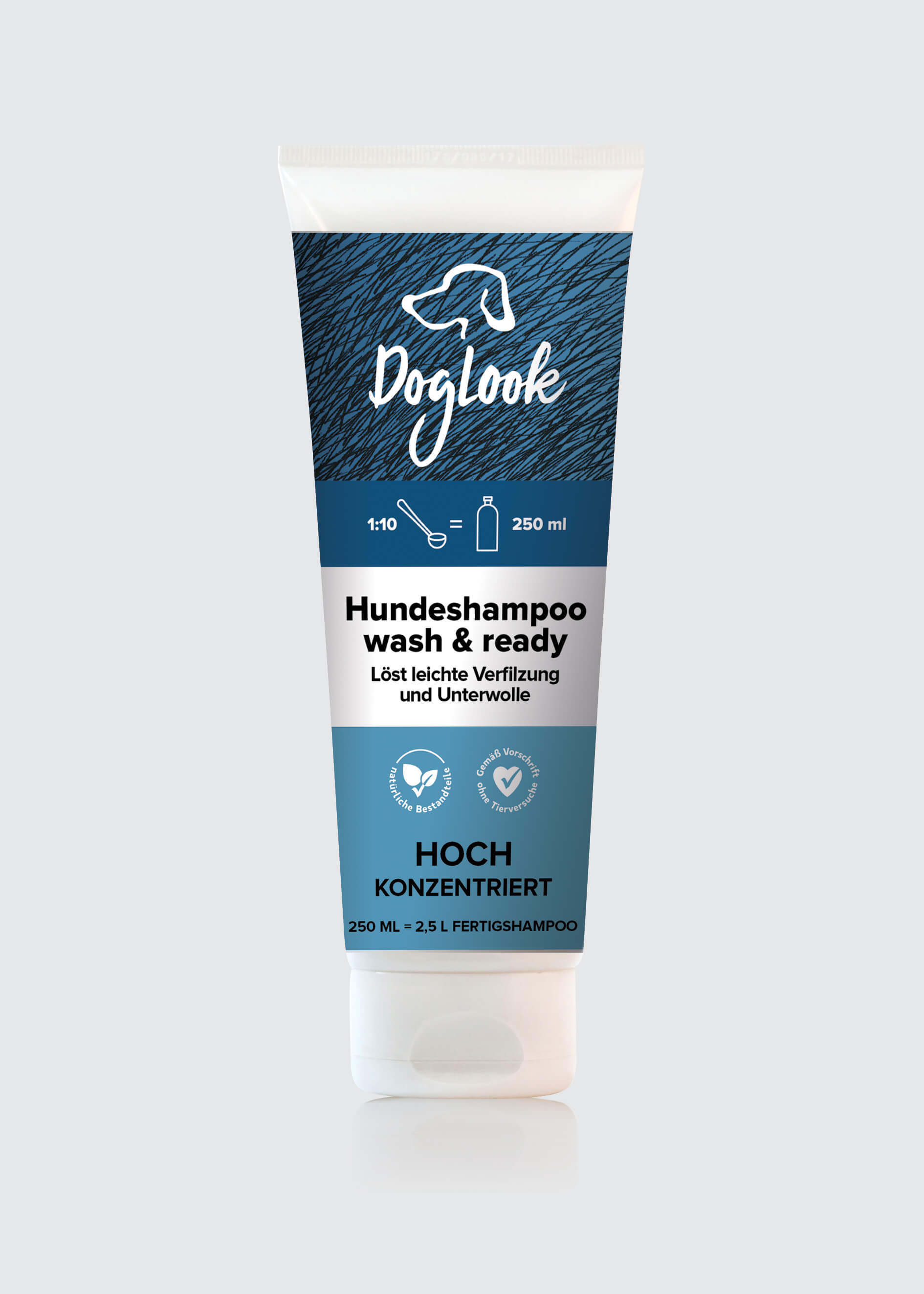DOGLOOK Wash & Ready Dog Shampoo