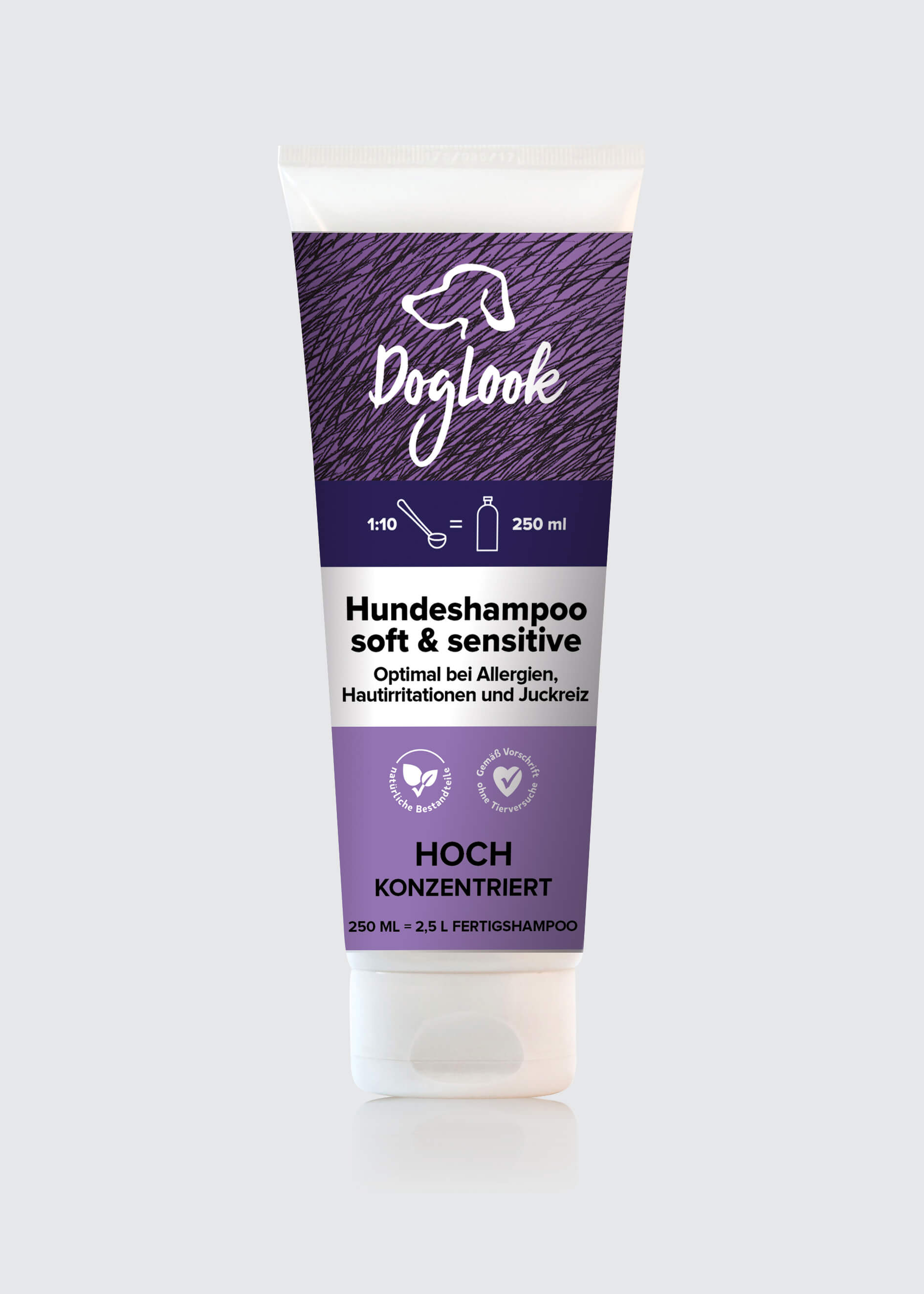 DOGLOOK Shampoo per cani morbidi e sensibili