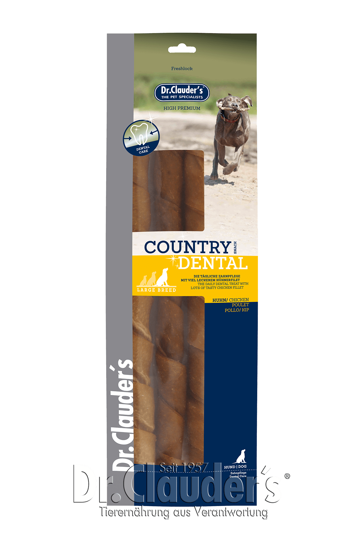 Dr.Clauder´s Country Dental Snack Chicken - Large Breed