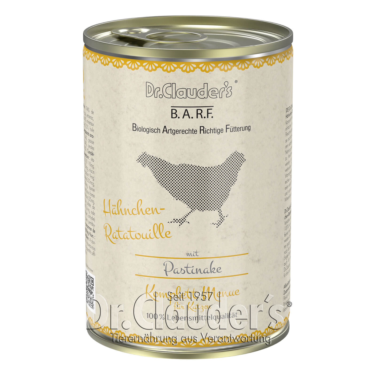 Dr.Clauder's B.A.R.F. Complete Menu Chicken Ratatouille
